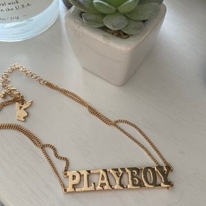 PLAYBOY gold necklace